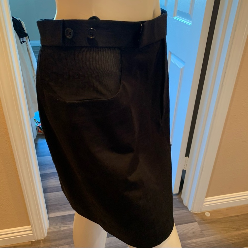 Helmet Lang Black Skirt